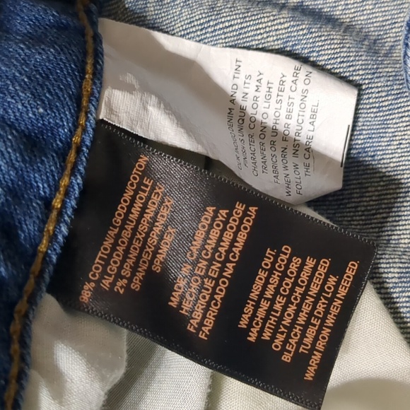 FRYE women's medium wash blue denim mid-rise skinny jeans SZ 12 - Picture 9 of 9